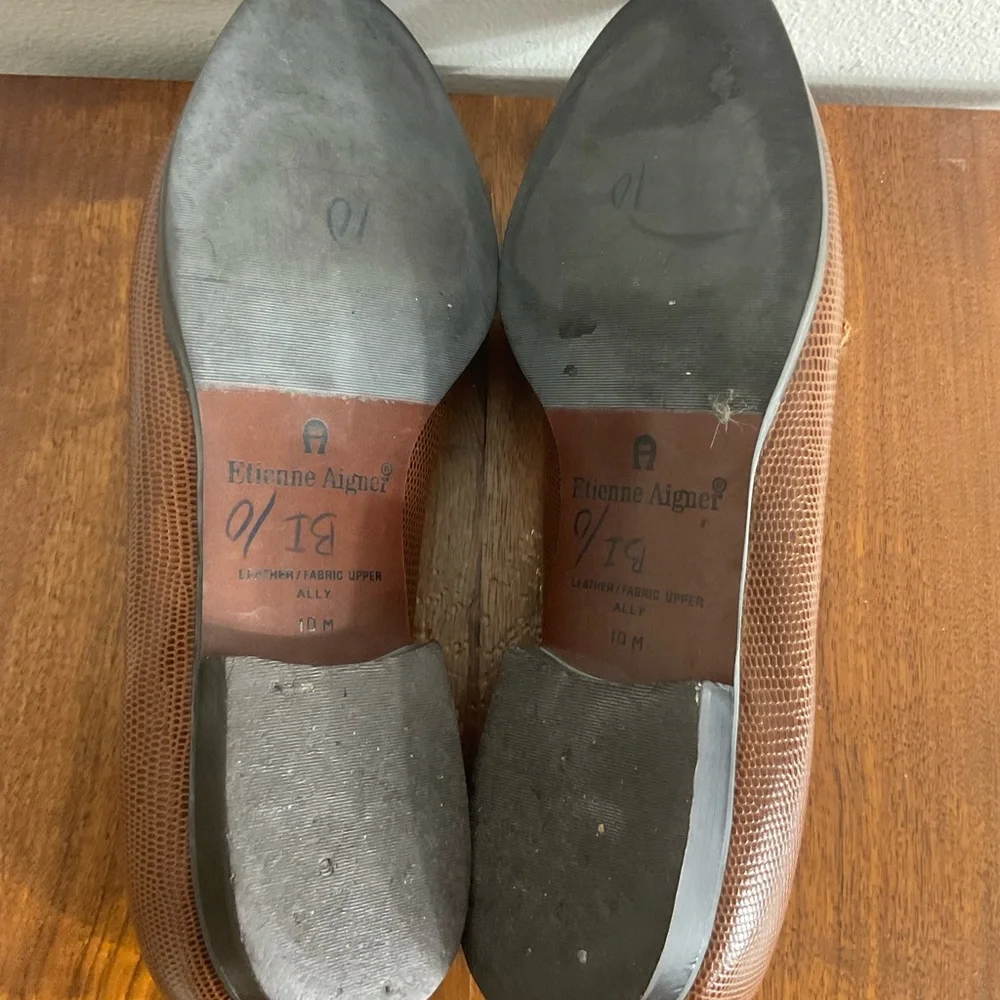 Etienne Aigner Ally Tassel Loafers Women Size 10 Vintage, 90’s, Preppy, Academia - Picture 4 of 4